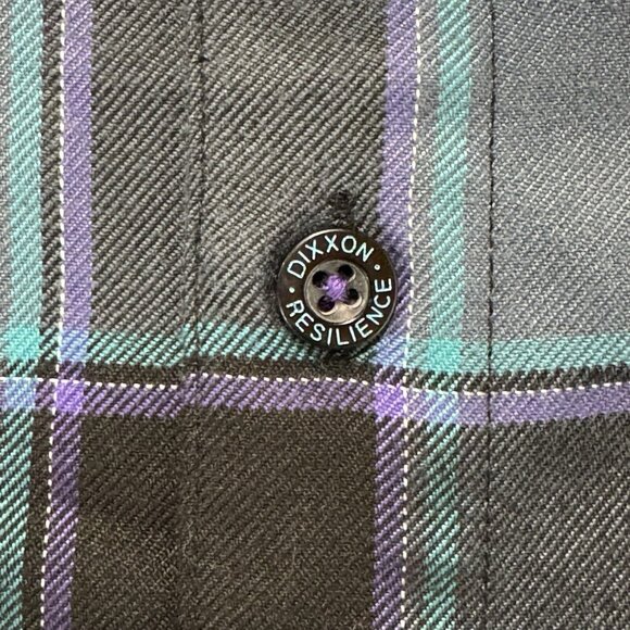 Dixxon Flannel Co Resilience Shirt Mens 2X Plaid Long Sleeve Button Up Pockets - Picture 4 of 12